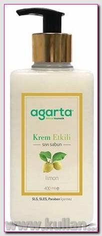 Agarta Krem Etkili Sıvı Sabun Limon